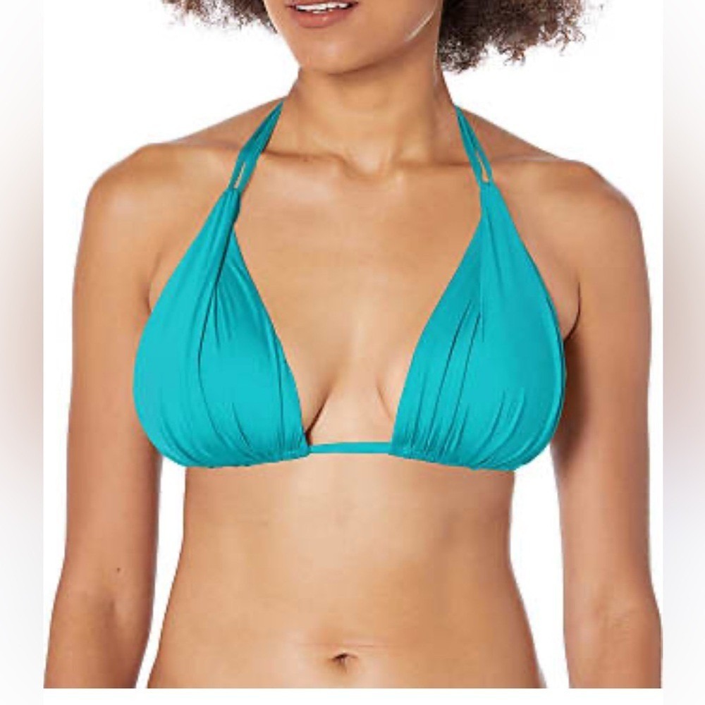 La Blanca Goddess Turquoise Bikini. Size 8